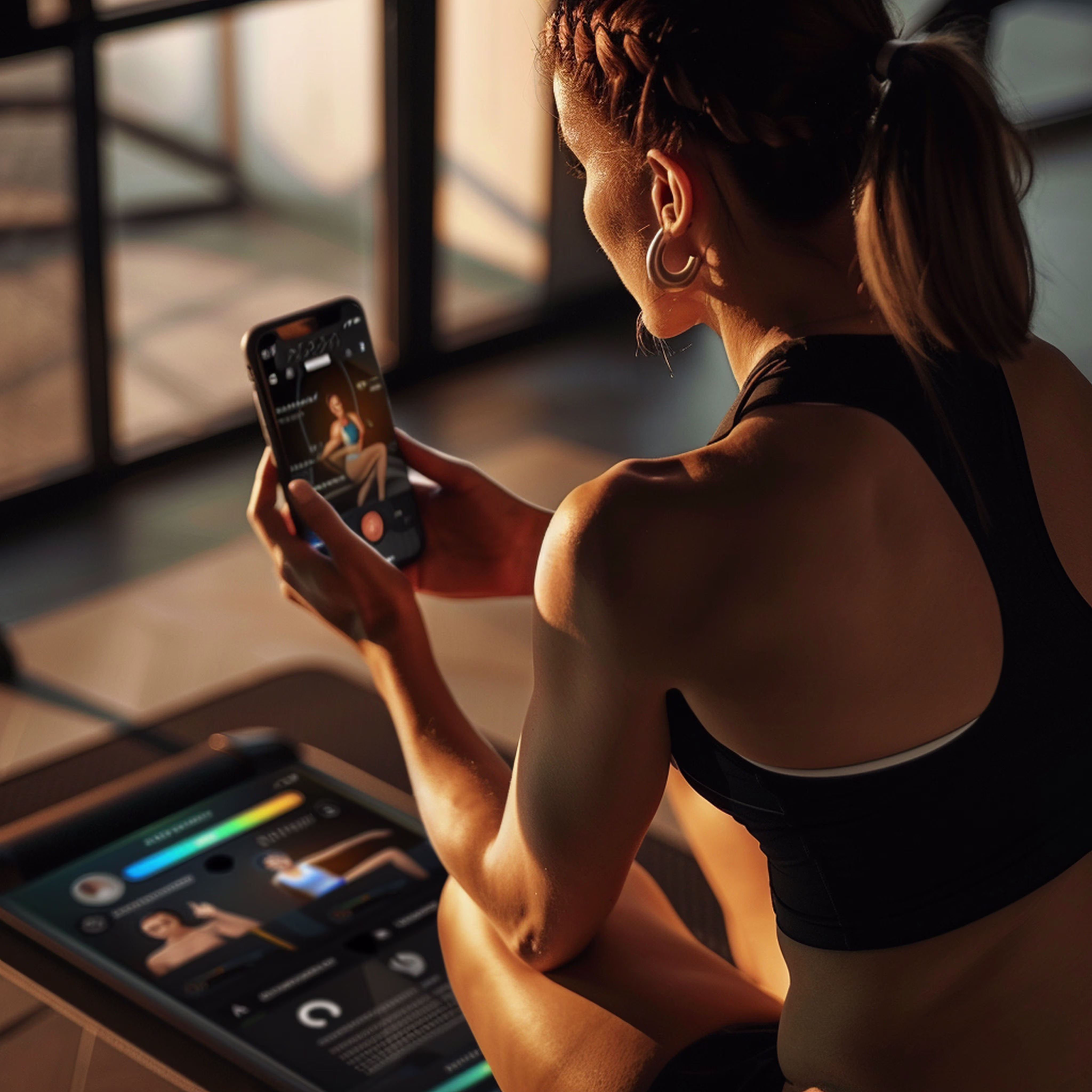 Fitness App Development - Hero Section
