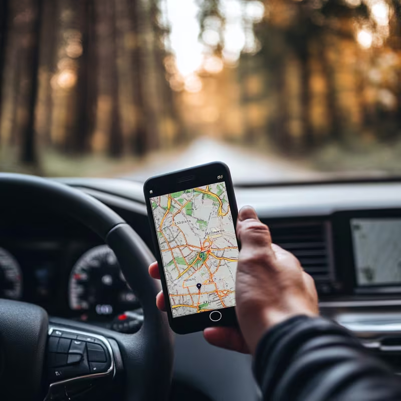 GPS Tracking App Development - Hero Section
