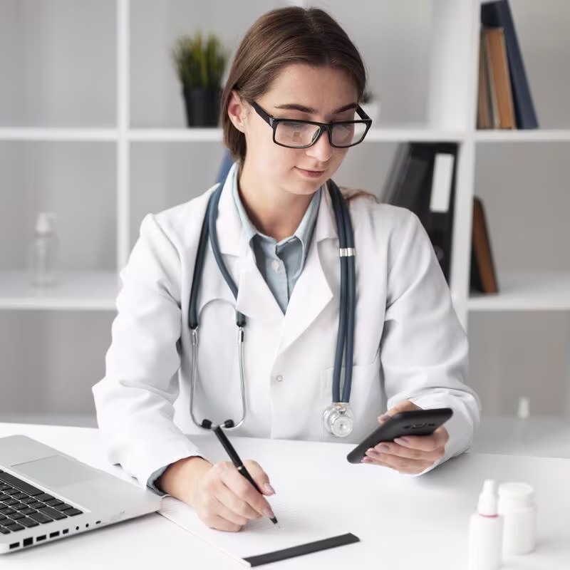 Healthcare App Development - Hero Section